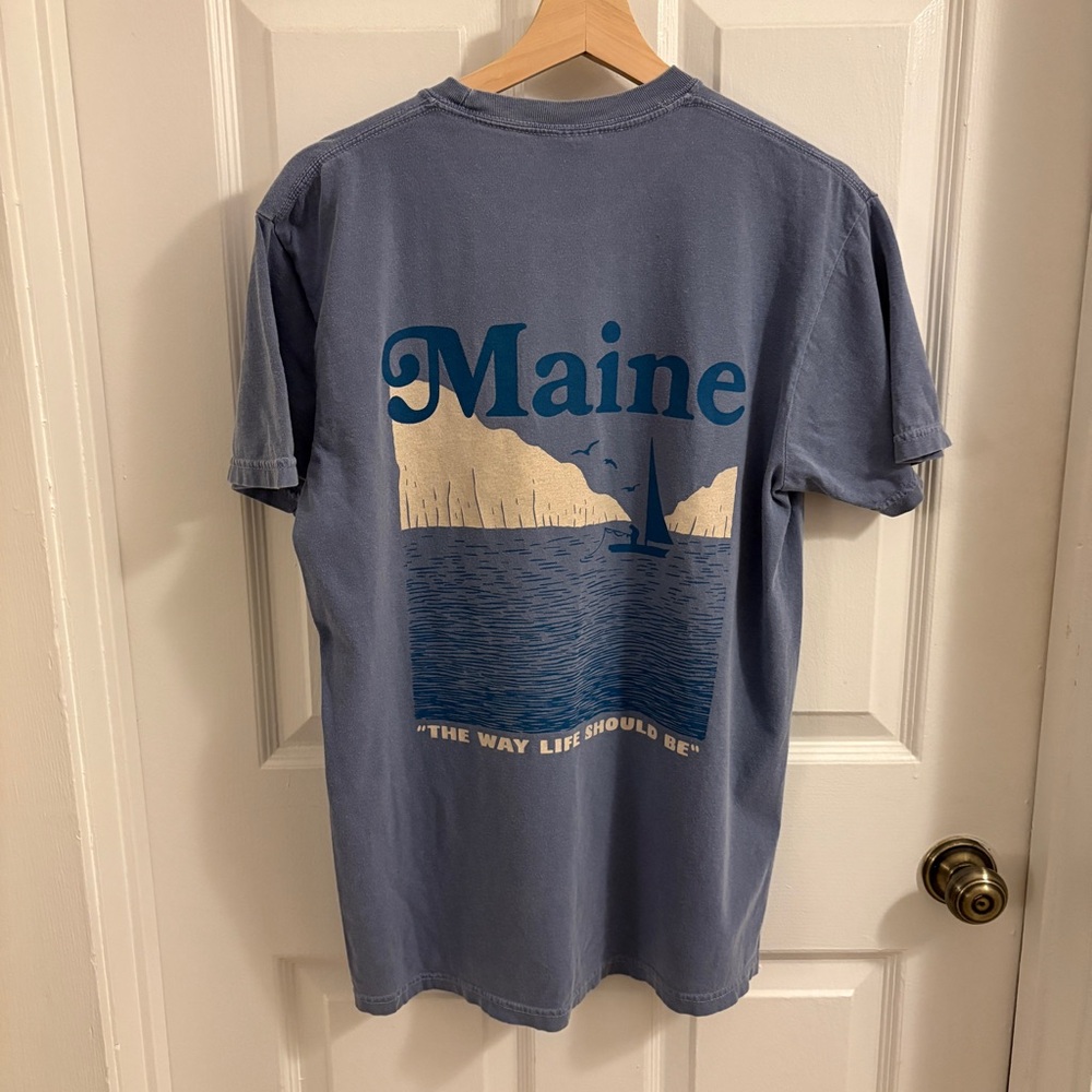 Comfort Colors Blue Graphic T-Shirt